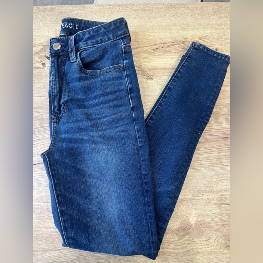 American Eagle Outfitters Dark Blue Women Jeans